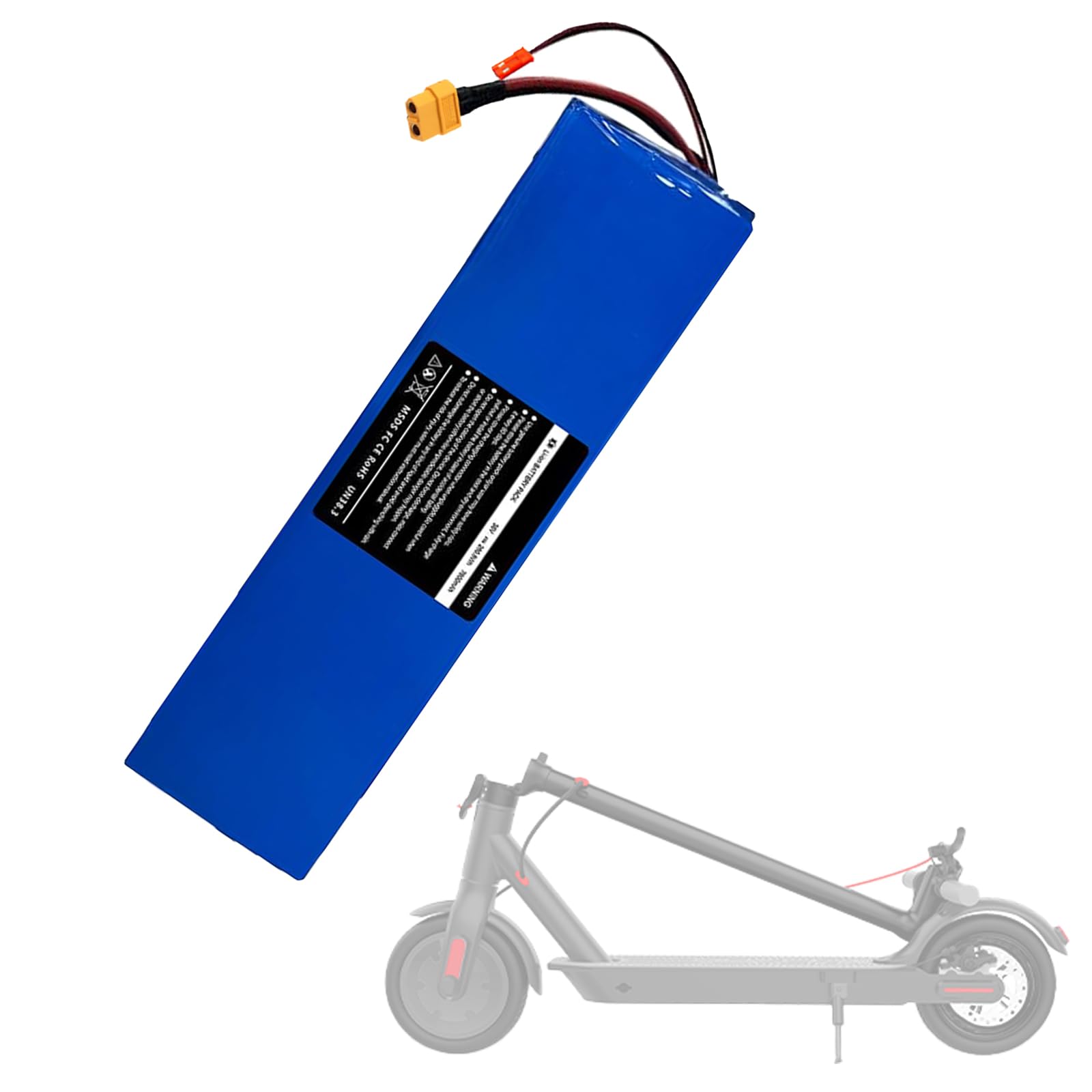 BDBLFLTZ Batterie vélo électrique 24 V 8000 mAh Batterie Rechargeable au Lithium avec BMS pour équipements 150W 8Ah XT60 JST