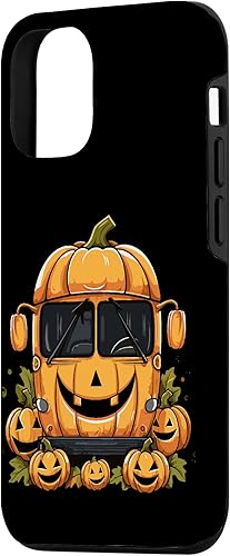 Miniatura 2 de iPhone 1212 Pro School Bus Pumpkin Halloween Driver Pumpkins Ride Spooky Fun Case
