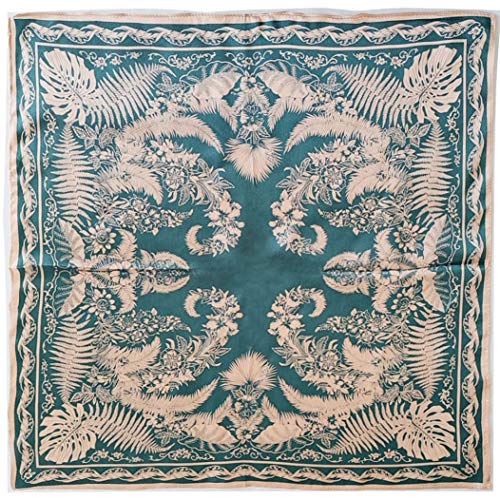 100% Mulberry Silk Scarfs for Women-Lightweight Square Satin Head Scarf-Small Silk Hair Scarf for Sleeping 21"x21"2