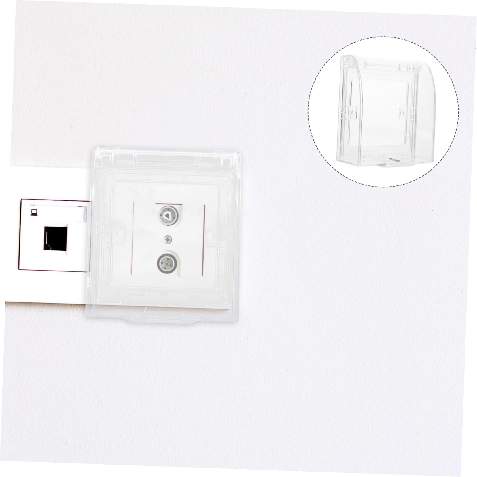 10 Piezas Tapa Del Enchufe De Seguridad Tapas De Salida Cubierta De Salida a Prueba De Niños Tapas De Enchufes Eléctricos Cubiertas De Seguridad De Salida Páginas