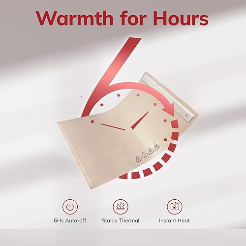 Miniatura 2 de Paninluo Electric Warming Tray with Adjustable Temperature,Foldable Flexible Food Warmer, Fast Heating Tray for Home Buffets, Restaurants,