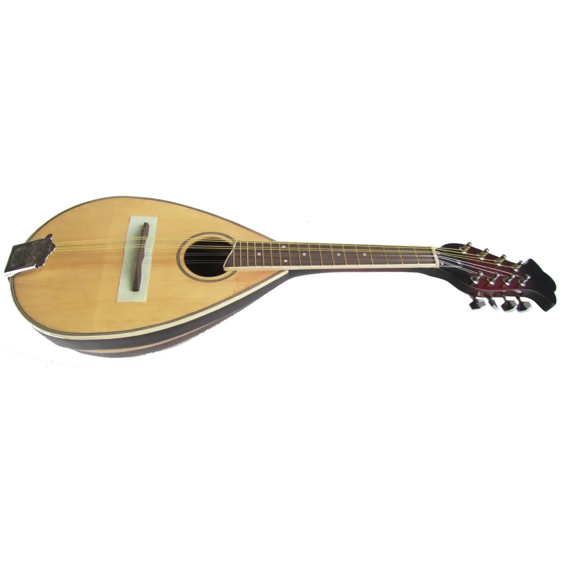 Mandolinen-Instrumentensatz Handgefertigtes Mandolinen-Musikinstrument Aus Massivholz In Sunburst(Light Yellow)