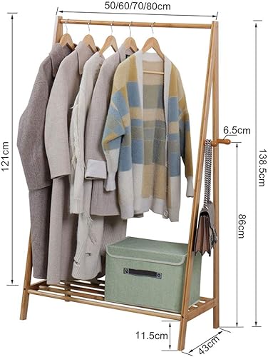 Miniatura 2 de Perchero exquisito perchero multifuncional perchero independiente con 4 ganchos, organizador de muebles en sala de estar, dormitorio, entrada para