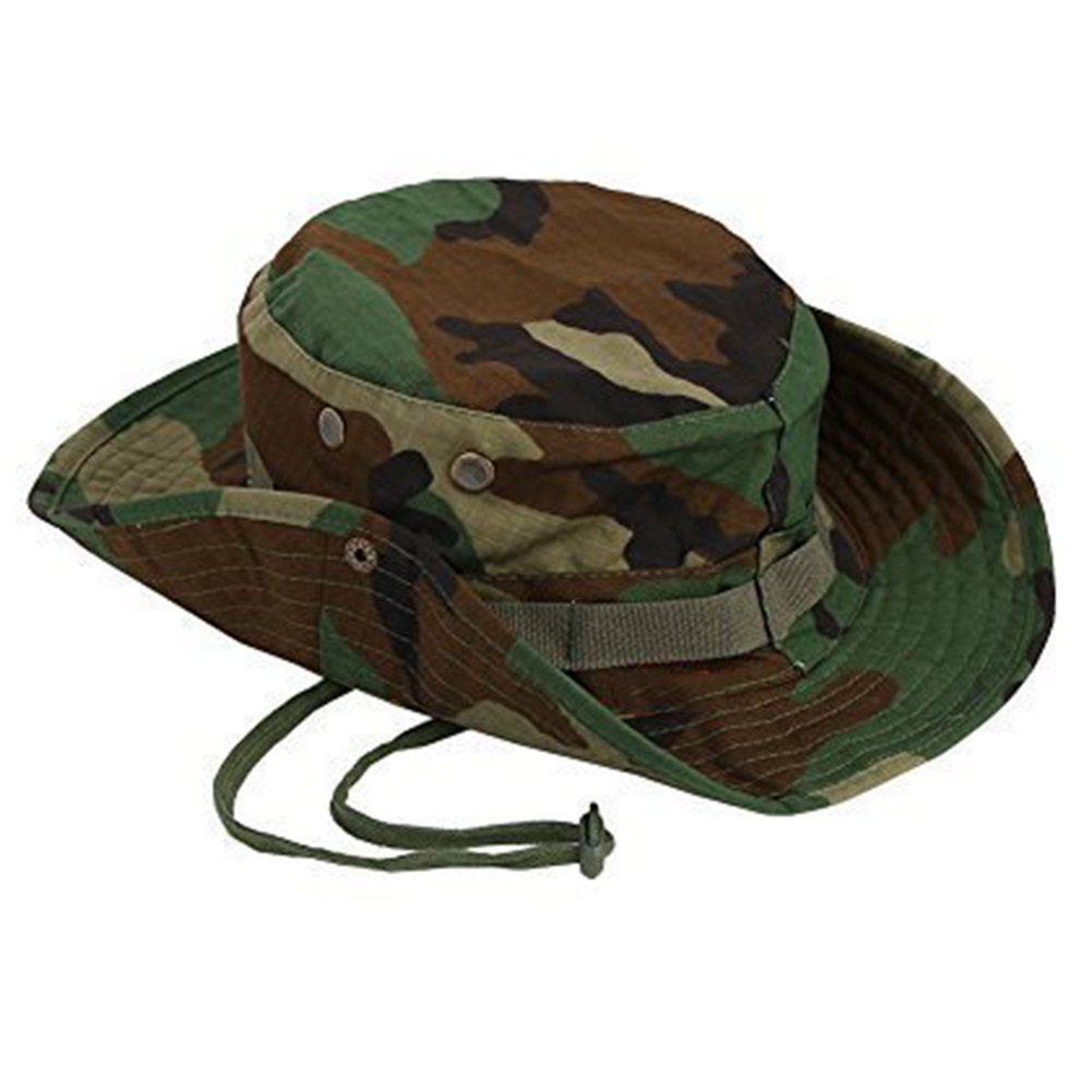 Chapeau Safari XXL Homme - Protection Anti-UV, Style Militaire, Pour Randonnée, Pêche, Jardinage - Taille Large Confortable