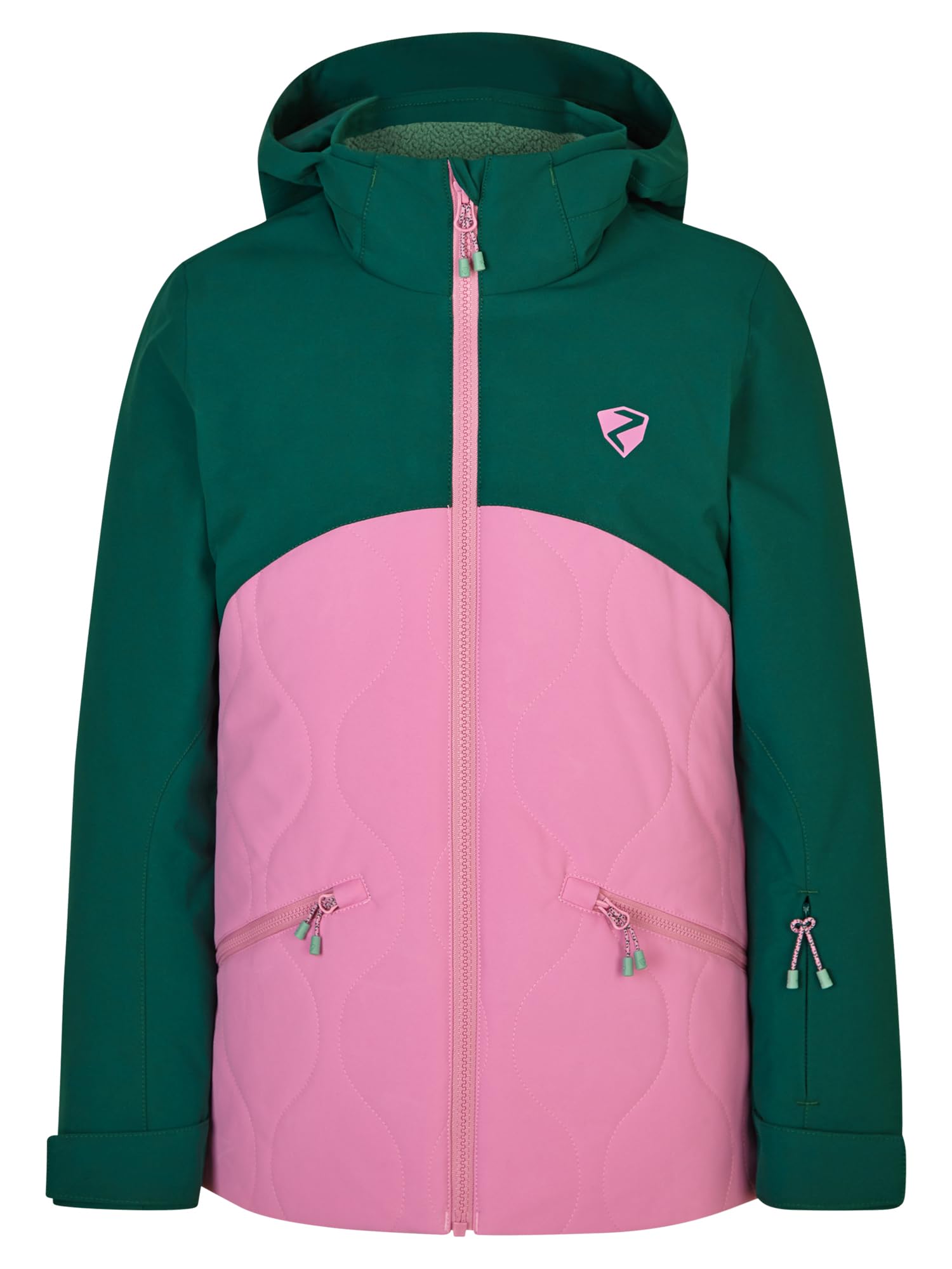 Ziener Ayla esquí, Chaqueta de Invierno, Impermeable, Cortavientos, cálida para Niñas