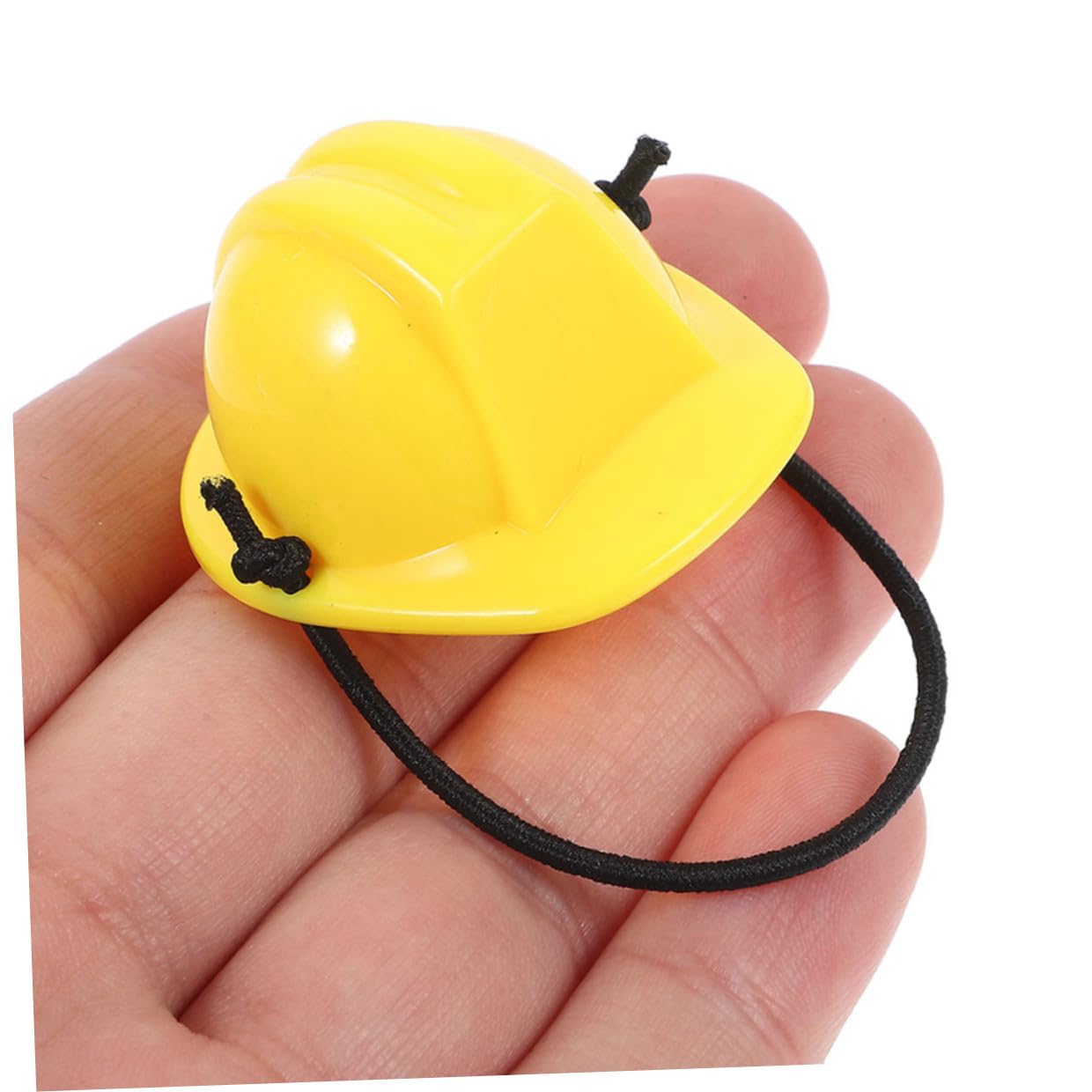 Abaodam 6 Piezas de Mini Casco de Seguridad para Muñecas en Plástico, Réplica Pequeña para Juegos Imaginativos y Actividades al Aire Libre