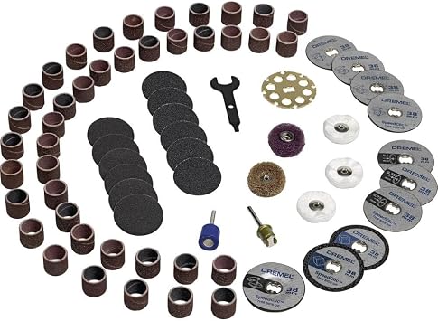 Dremel 725 EZ SpeedClic Aksesuar Seti, 70 Parçalı