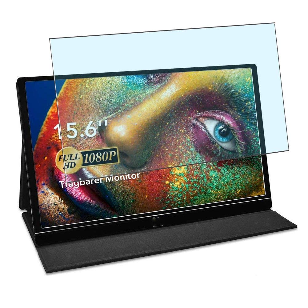 2 Pack Anti Blue Light Screen Protector Film, Compatible with M MEMTEQ 15.6" Monitor TPU Guard （ Not Tempered Glass Protectors ） New