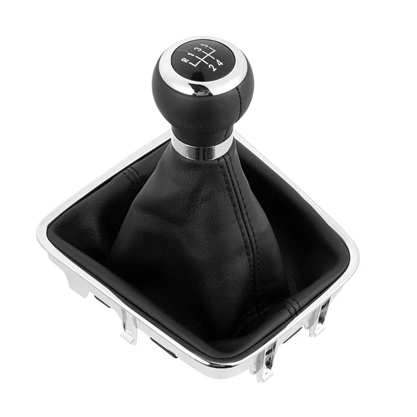 VAVGKDKPZB Shifter Lever Handle for VW for Golf Plus 2005-2014 Car Manual Stick Gear Shift Knob(5Speed)