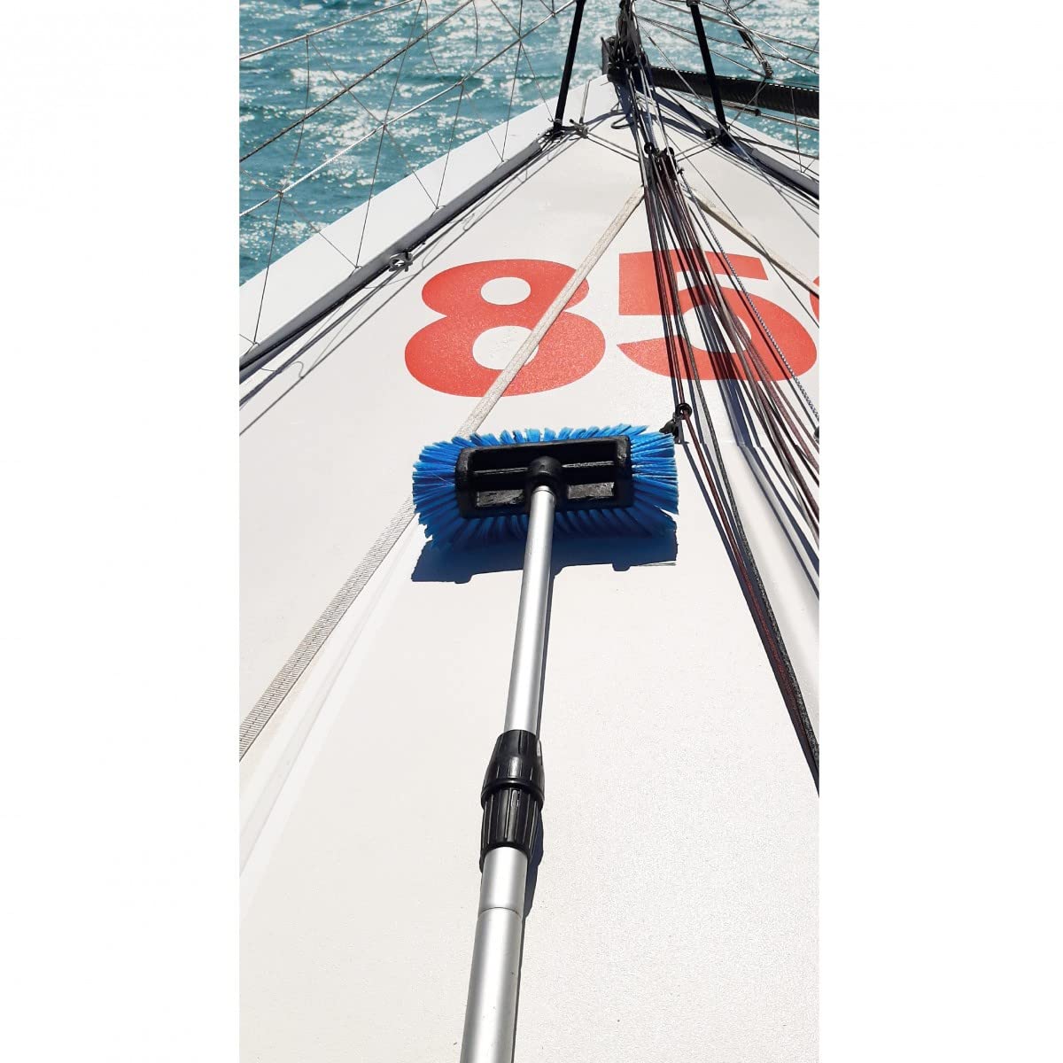 Plastimo, Aquablue Brosse télescopique pour ponts