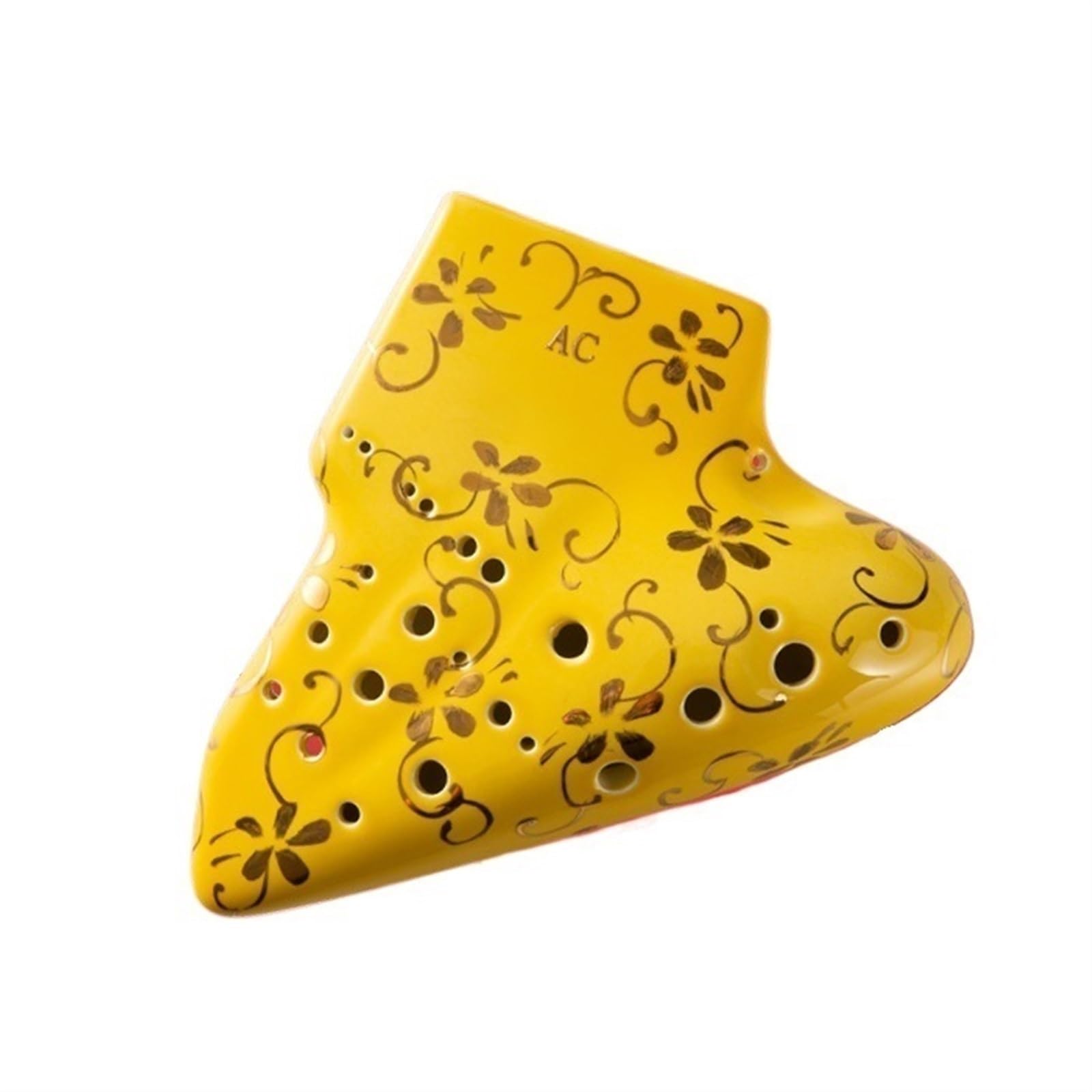 ocarina instrumento Ocarina De Cerámica De Cuatro Tubos Ocarina Alto C AC Instrumento De Ocarina Profesional De Amplio Rango