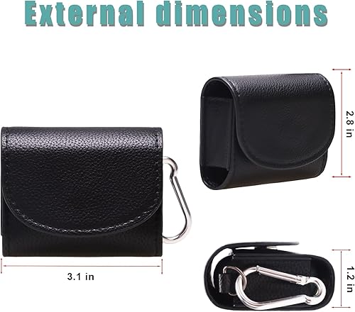 Miniatura 2 de LTGEM - Funda de cuero compatible con Apple AirPods Pro 2  AirPods 42  Pro & BeatsSamsung GalaxyJBLAnker SoundcoreEarFun auriculares inalámbricos