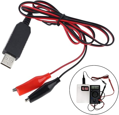 Miniatura 4 de Usb 5V a 3V Aa AA Cable Eliminador de Batería, Cable de Alimentación de Batería Para Radio Led Juguete Eléctrico Ligero