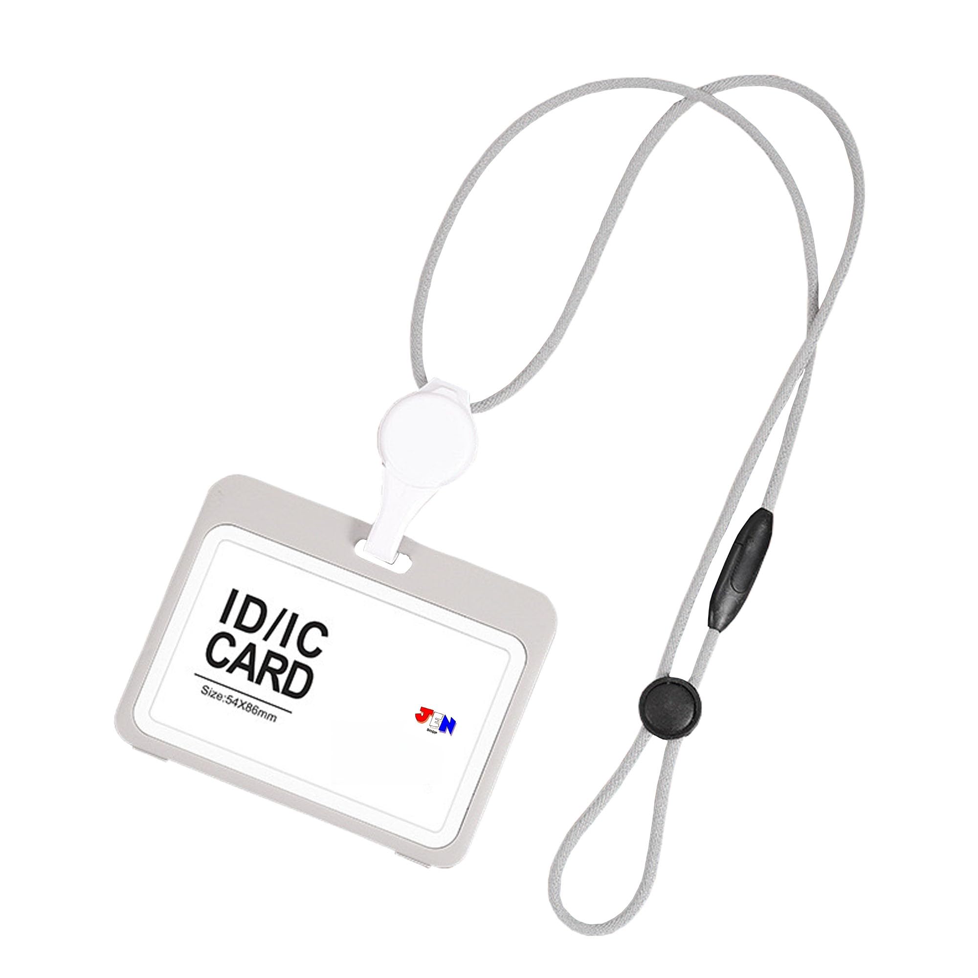 Amazon.co.jp: 【JEN SHOP】IDカードホルダー リール付き 社員証ケース