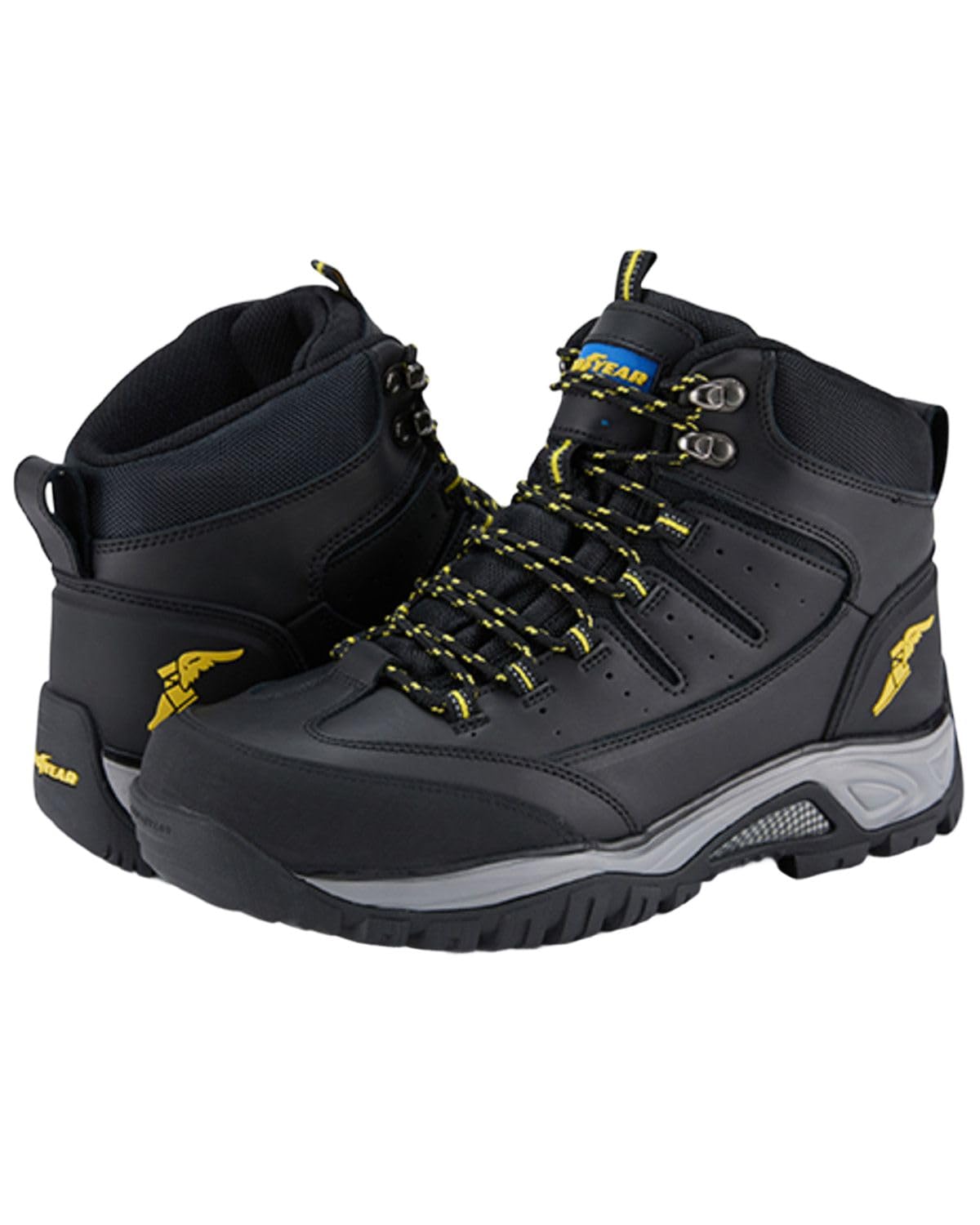 GoodyearBarrett Mens Boot -Steel Toe Work Boots for Men with Rugged Comfort & Protection