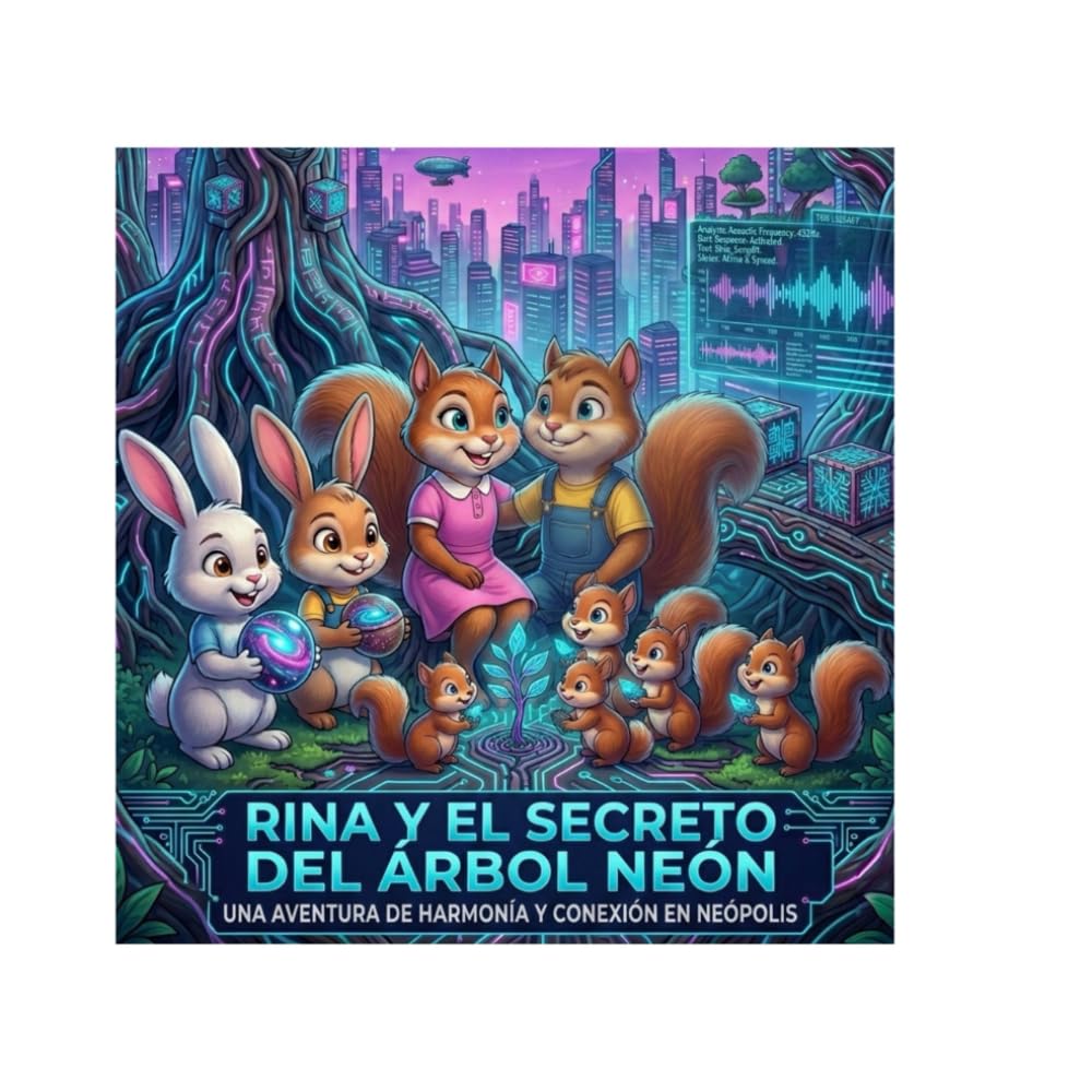 Rina y el Secreto del Árbol Neón: Una aventura de armonía