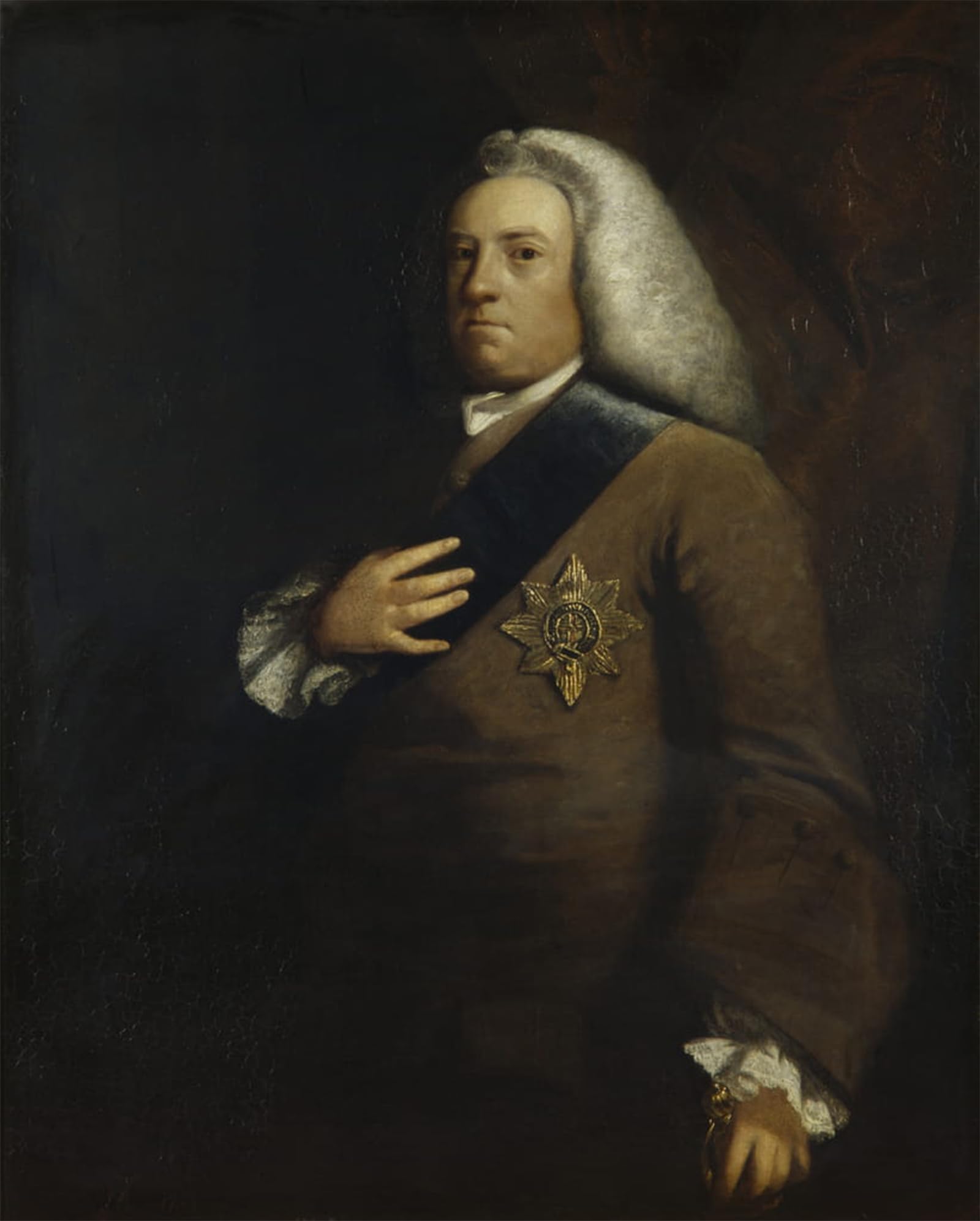 SERENDIPITP Retro Picture Poster Wall Art Pictures Painting William Cavendish Rd of Devsnshire by Joshua Reynolds Wall Art Canvas Print for Wall Decor 60x90cm