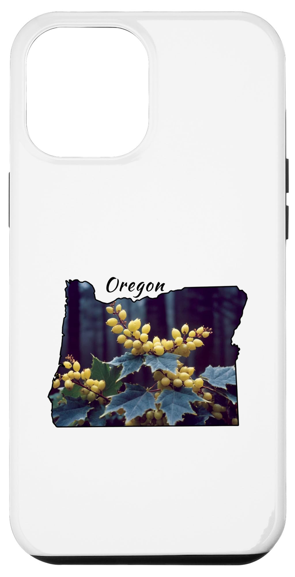 iPhone 15 Pro Max The Oregon Grape official Flower of the State of Oregon Case