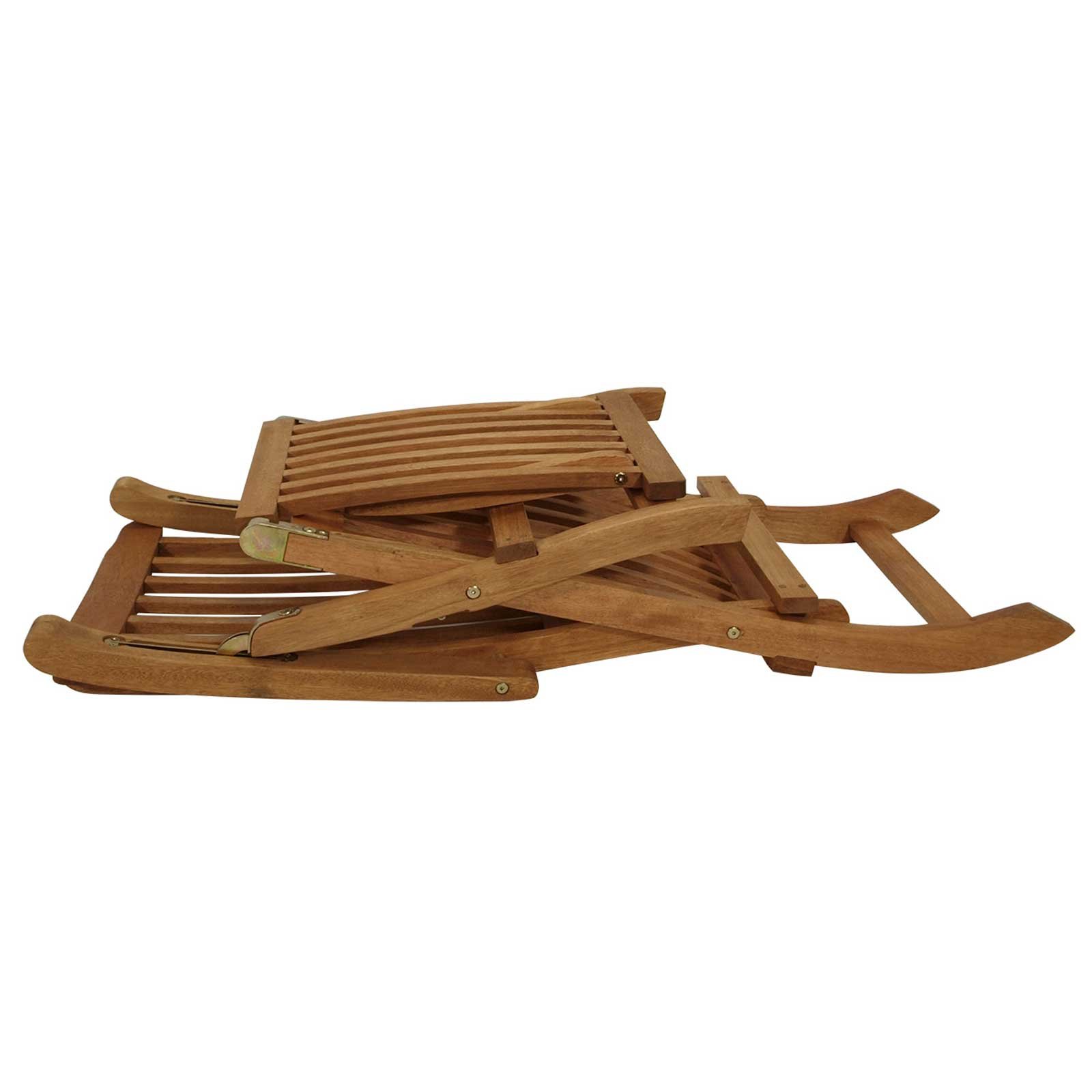 Deckchair Maine, Eukalyptus Hartholz, mit Fußteil, FSC® zertifizert