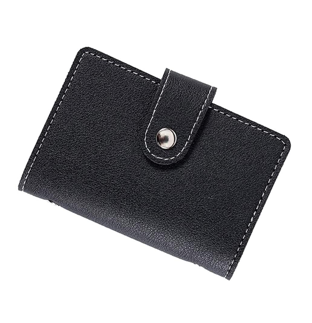 Brown Leather Card Holder - 28 Slots -8