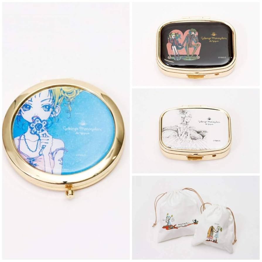 新品未開封 3COINS×ご近所物語 アクセサリーケース Amazon.co.jp: ご近所物語 3coins コラボ 4点セット スリコ