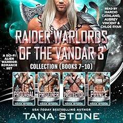 Raider Warlords of the Vandar Collection 3, Books 7-10 Audiolibro Por Tana Stone arte de portada