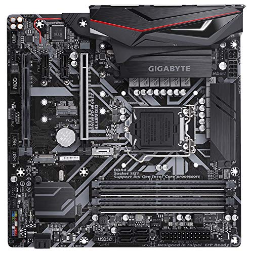 GIGABYTE Z390 M GAMING LGA 1151 (300 Series) Intel Z390 HDMI SATA 6Gb/s USB 3.1 Micro ATX Intel glide