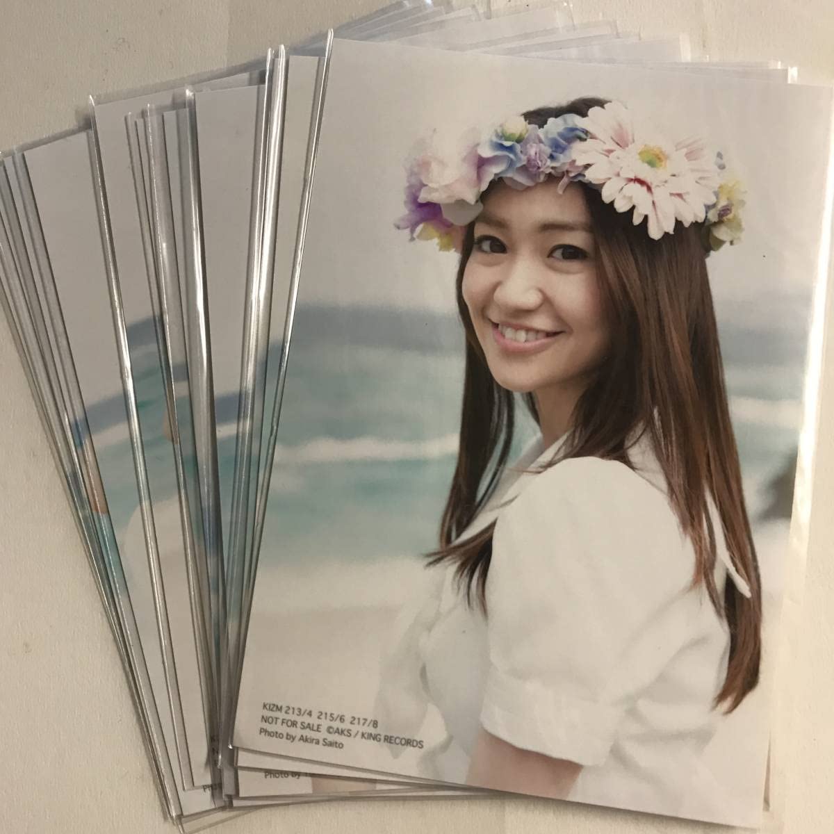 Amazon.co.jp: まとめ 12枚 AKB48 さよならクロール 封入特典生写真 白