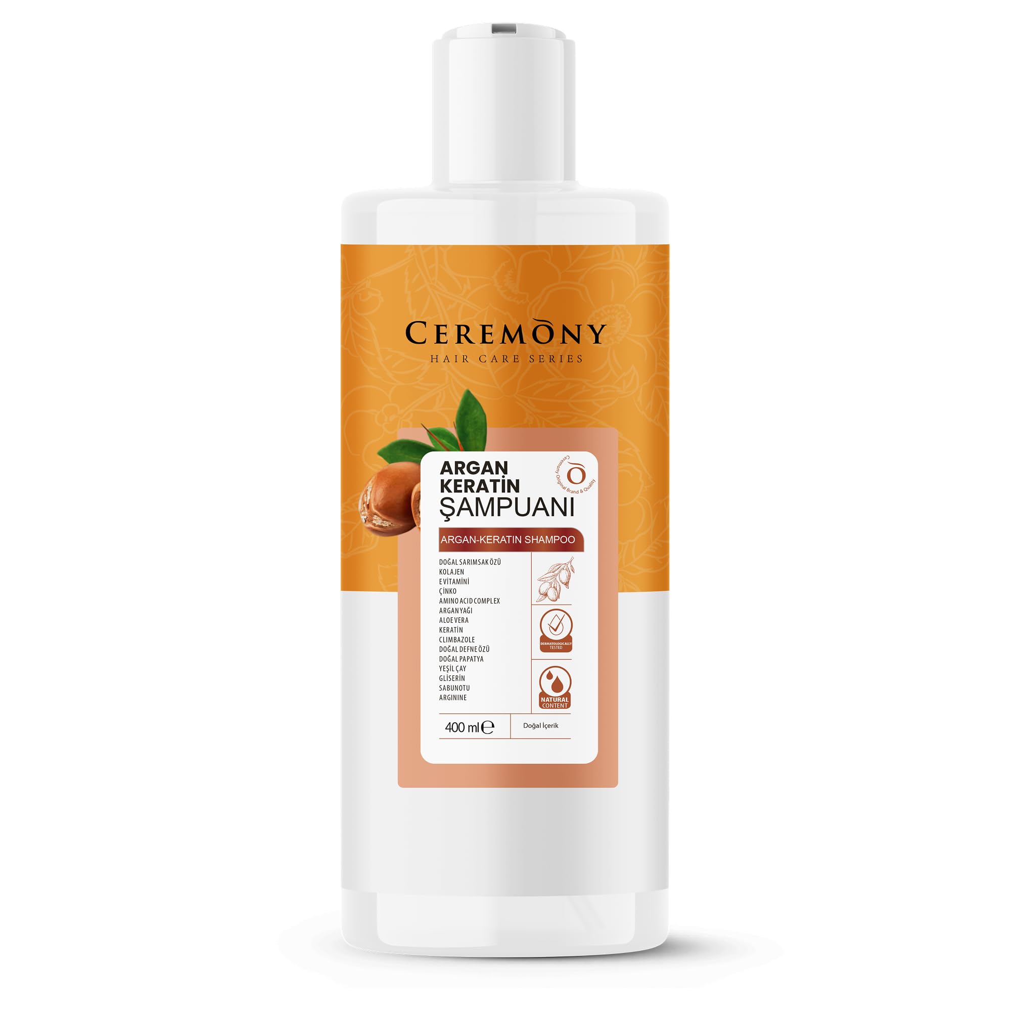 CEREMONY ŞAMPUAN 400ML ARGAN KERATİN