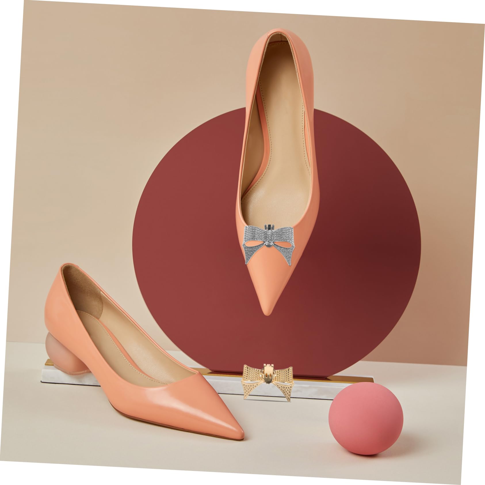 GALPADA fermagli per scarpe da matrimonio ciondoli per scarpe con strass fermaglio per piatto accessori per clip per decorazioni per cerimonie nuziali