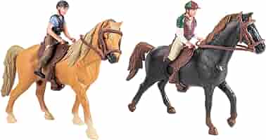 プレデター　フィギュア　Ride a horse Horse Playset Toy Horses to ride Equestrian Rider Saddle