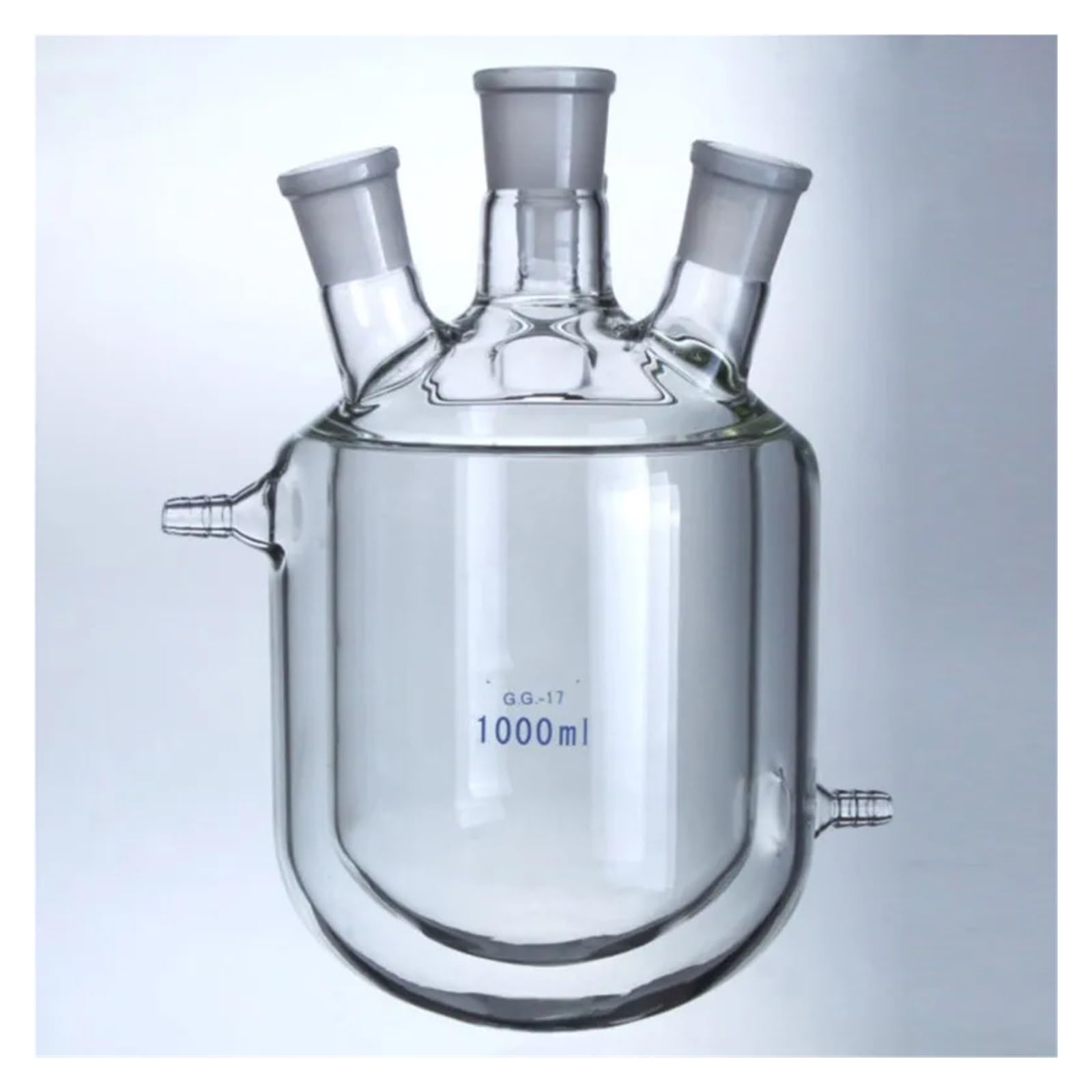 EuZhOuDEQiNg 1000ml Three Mouthes 24/29 Glass Reactor Heavy Sheet Glass Reaction Still Reaction Flask