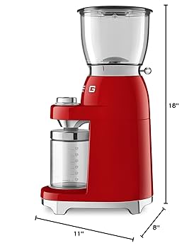 Amazon.com: SMEG 50's Retro Line Coffee Grinder : Home & Kitchen