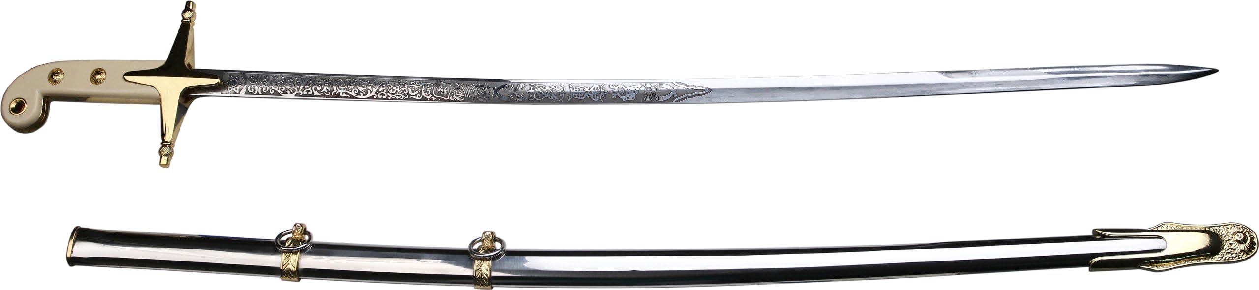 BladesUSA SW-5529 Rapier Sword 38.5-Inch Overall