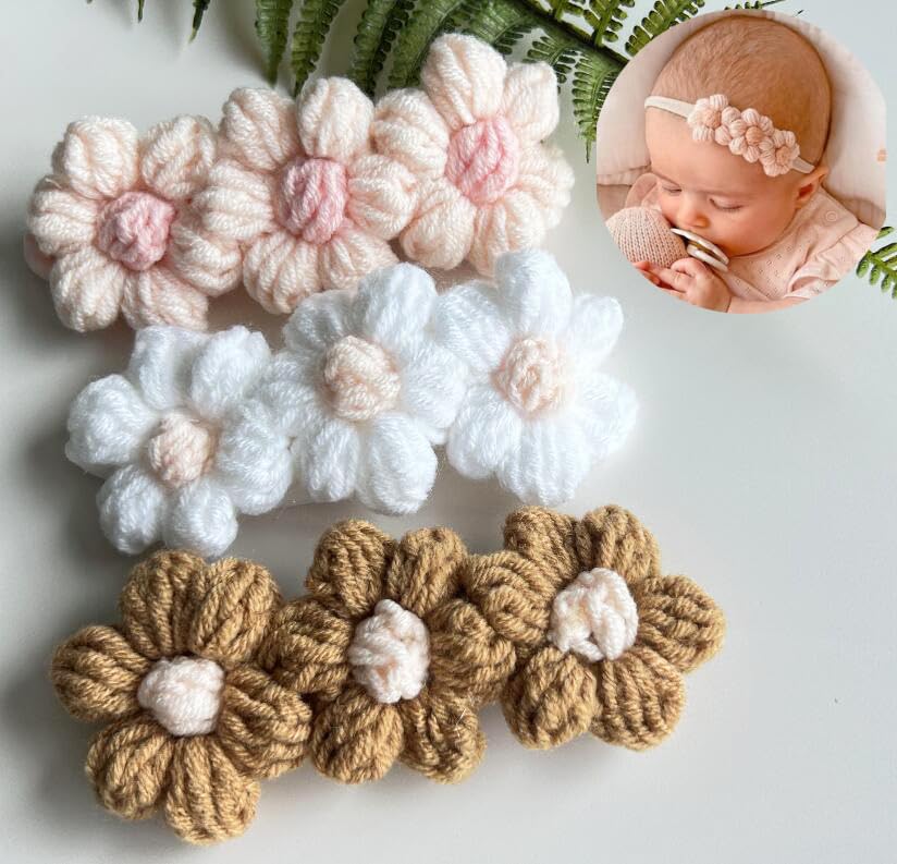 Baby Flower Band 3 pieces