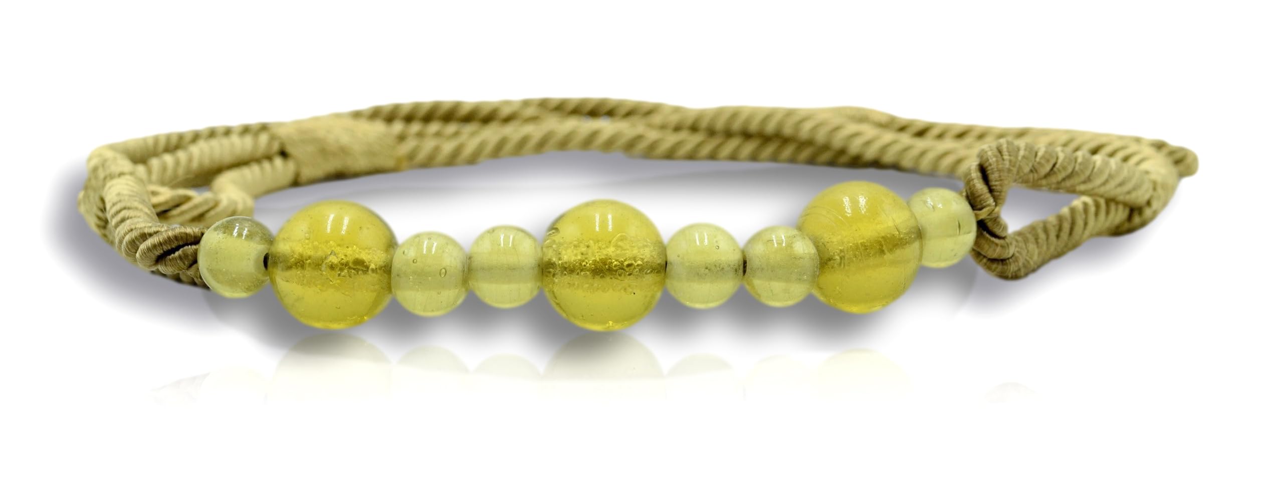 Soporte de cuerda para cortinas de lujo con cristales brillantes beige dorado