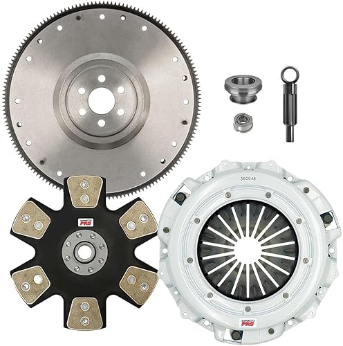 Miniatura 1 de ClutchMax PRO Performance Stage 5 Kit de embrague con volante compatible con Ford Mustang GT LX5.0 1993-1995 Cobra SVT 1982-1986 Mercury Capri