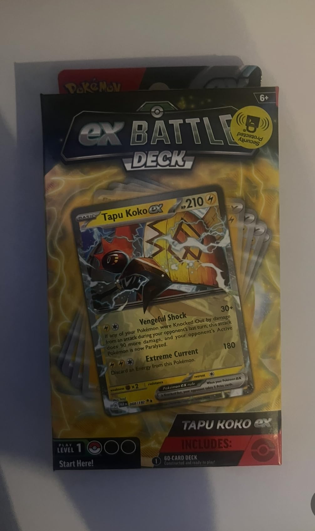 Pokemon TCG: Tapu Kok/ Iron Leaves ex Battle Deck CDU