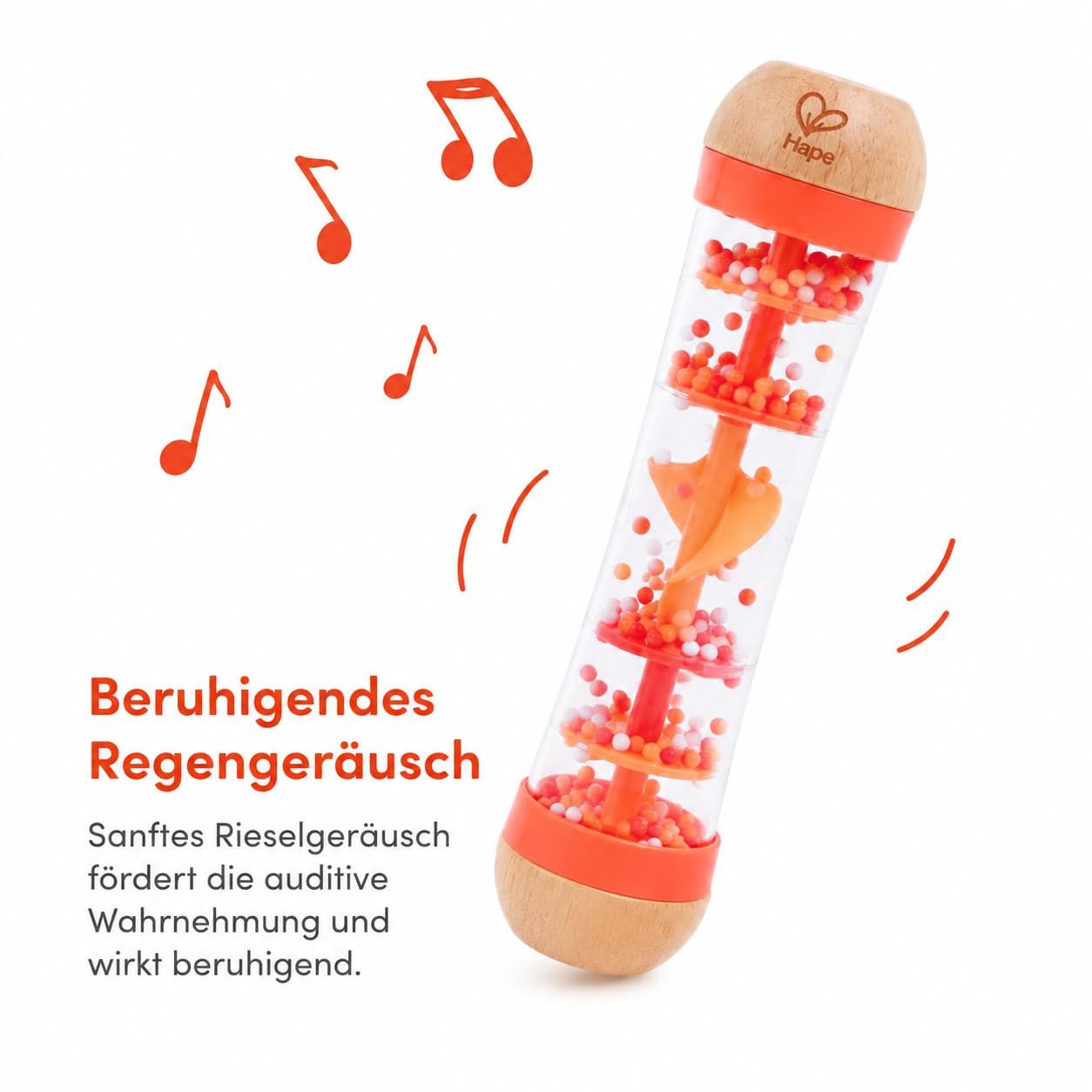 Hape Baton de Pluie Couleur Corail