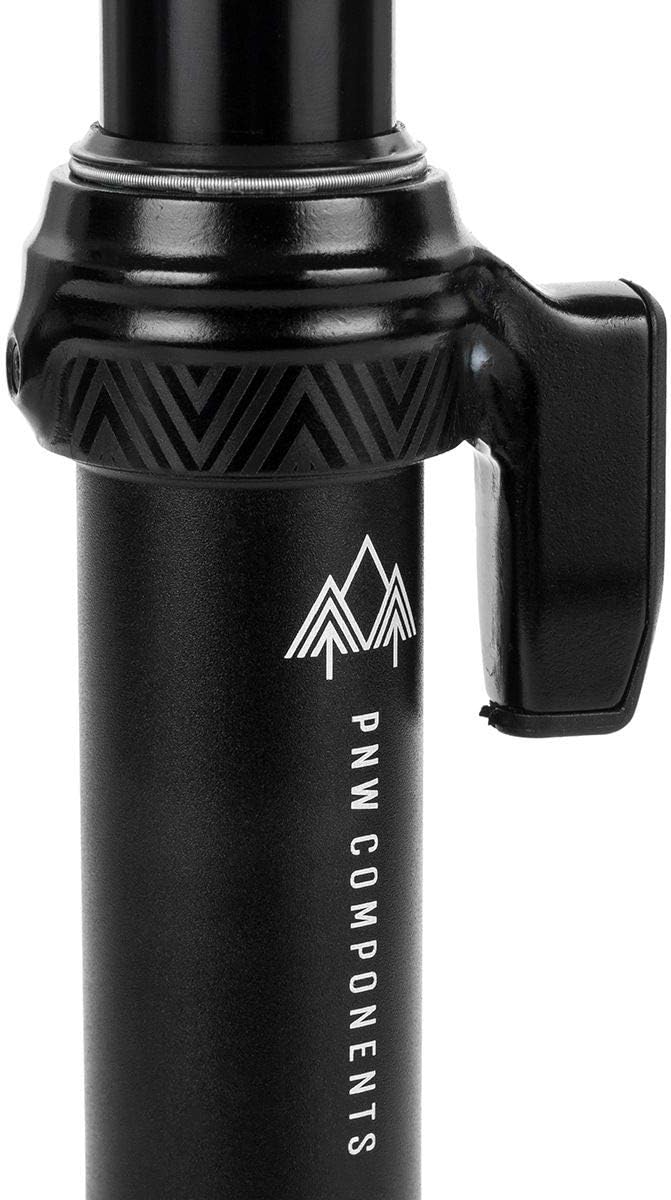 PNW Components Coast Suspension Dropper Post – Internal Routing MTB Seatpost with Air Suspension – 100mm (27.2mm Diameter) and 120mm (30.9mm & 31.6mm diameters)