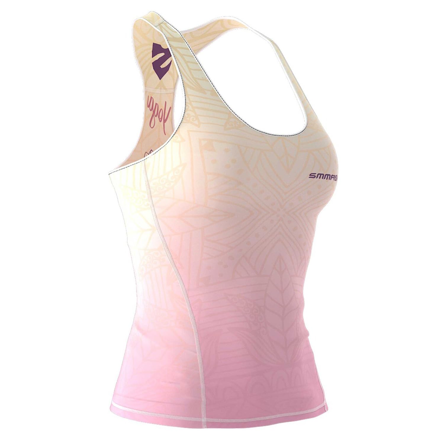 SMMASH Steampunk Sport Top Tank para Mujer, Camiseta de Tirantes Deportivas, Camiseta sin Manga para Fitness, Yoga, Formación, Material Transpirable y Antibacteriano — view 23