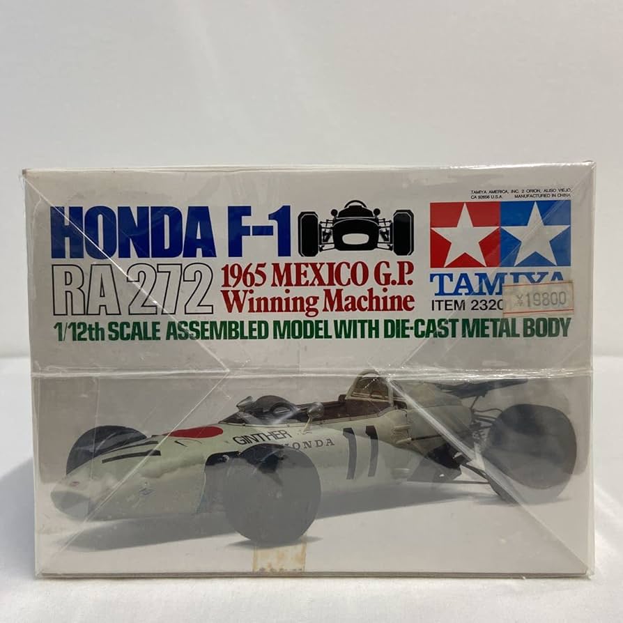 Amazon | TAMIYA 1/12 HONDA F-1 RA272#11 & 国産名車