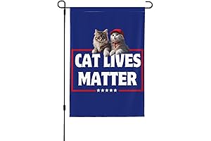 Cat Lives Matter Trump Flag: Make Cats Safe and Vote Trump