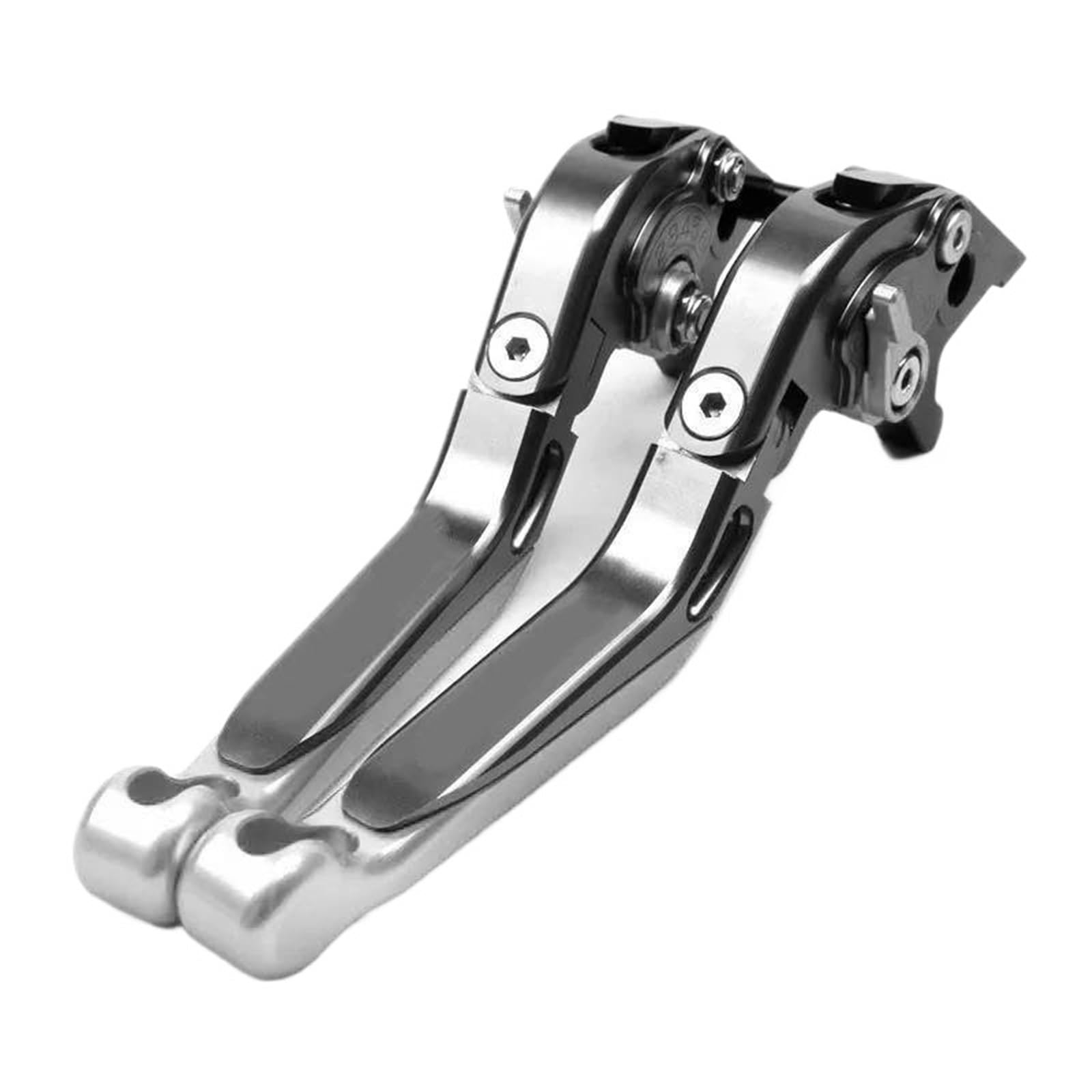 Rlimelopgg Silver Brake Clutch Levers For F750gs For F850gs For F750 For F850 Gs For F 750Gs 850Gs 2018-2023 Adjustable Folding Extendable Brake Clutch Lever(Silver)