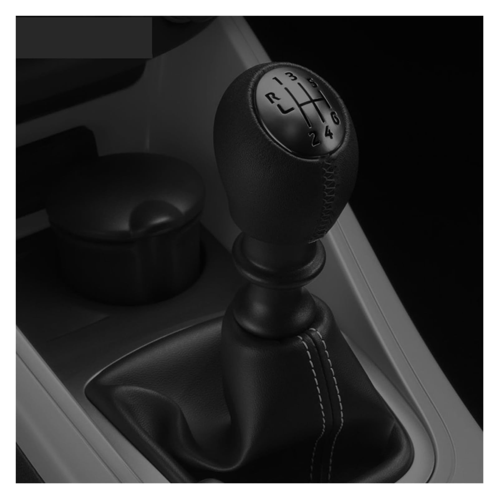 Kunyos Black For Megane Mk3 For Clio Laguna For Nissan Interstar Shift Knob Style
