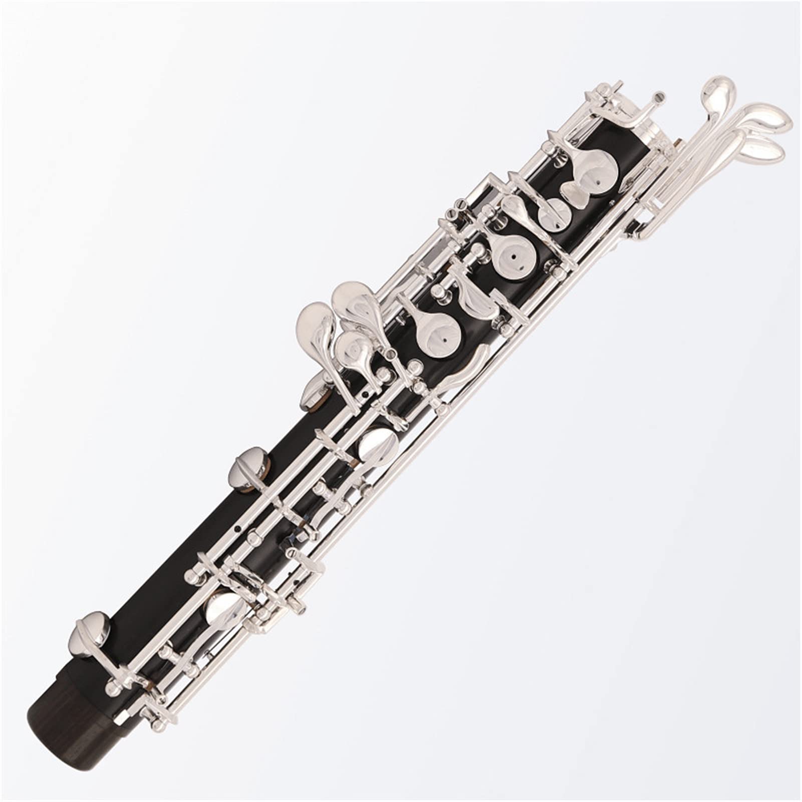 Strumento Oboe Ebano Professionale in Legno Oboe C Argento Cestion Placcato con Custodia Principiante di Oboe