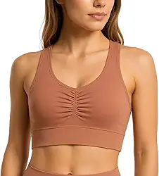 Top Selene Sem Costura Esportivo Microfibra S/Bojo Reforçado Nadador Alta Sustentação Fitness Academia Corrida