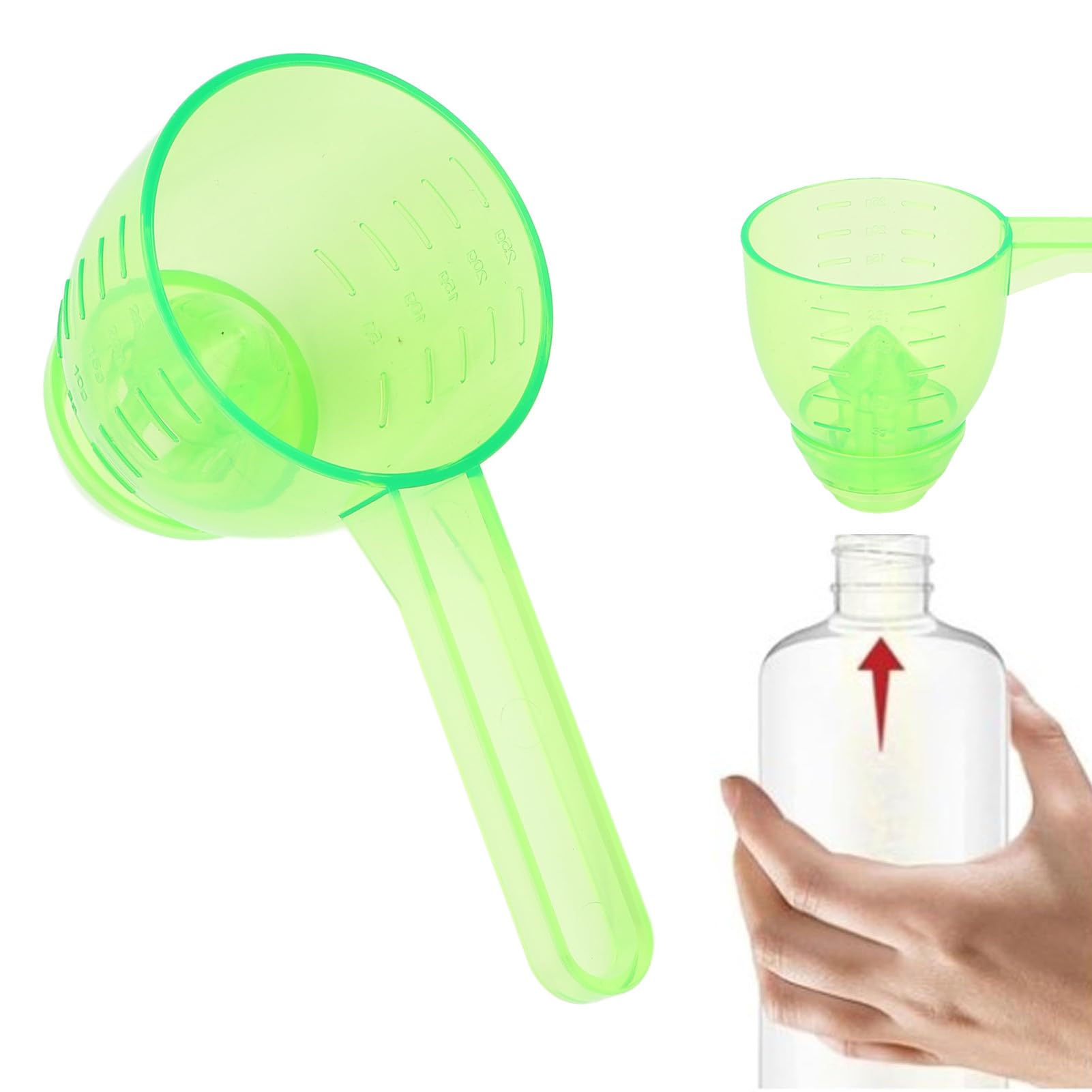 Cuillère doseuse anti-déversement en ABS portable pour un transfert propre