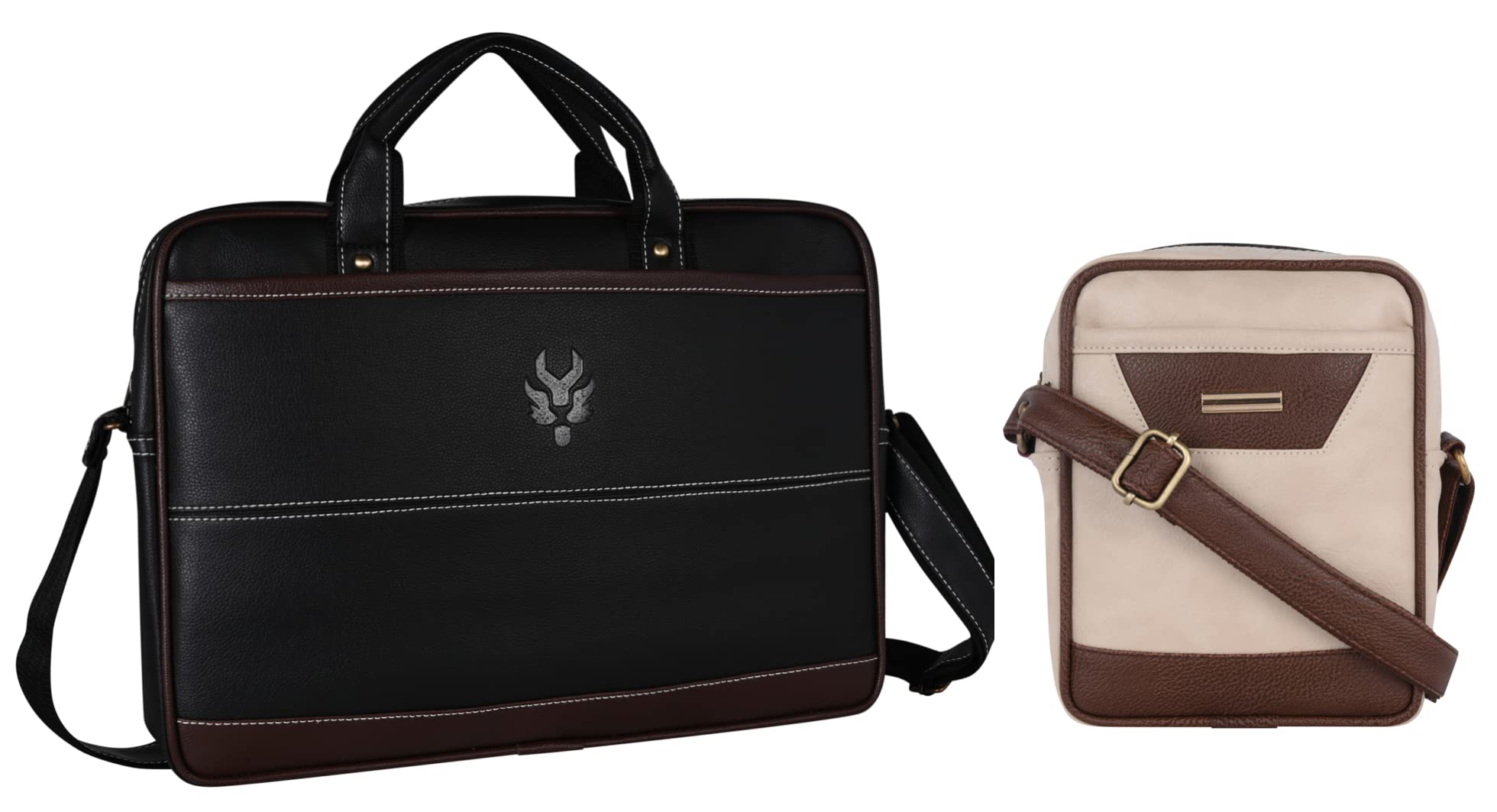 Pramadda Pure Luxury Stylish Corporate Diwali Gift Item for Men Women Tan Leather Messenger laptop File Brown Leather Crossbody Bag Combo Pack | Special Birthday Gifts for Men Employee Staff Clients. (B0B7GVJWLW) Amazon Price History, Amazon Price Tracker