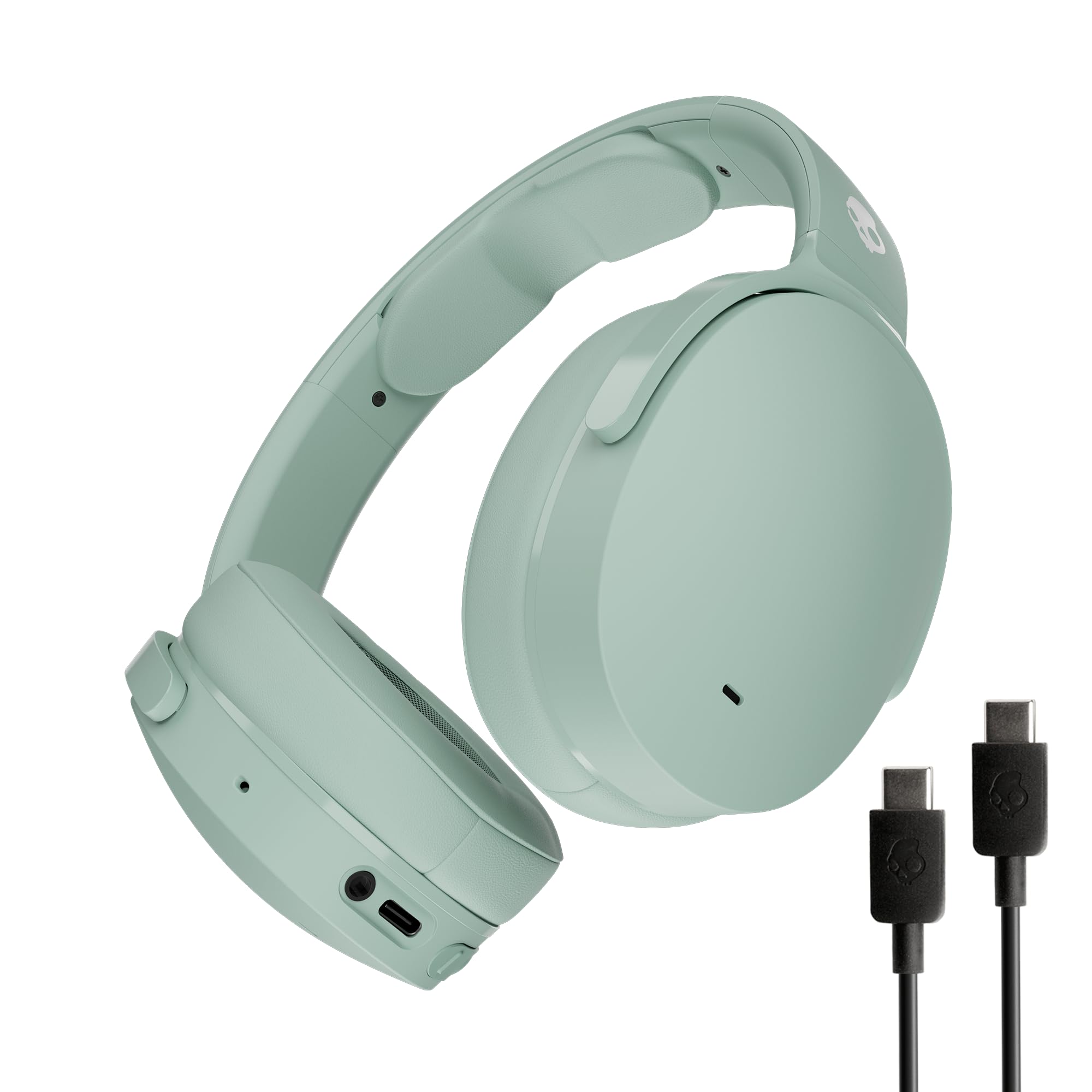 wireless bluetooth headphones over-ear active noise canceling preppy sage